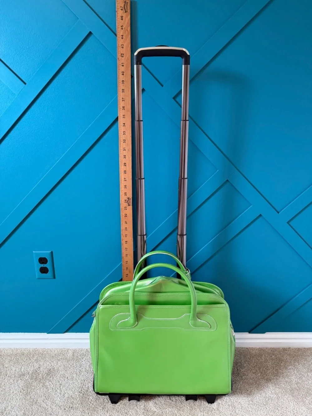 McKlein Wheeled Laptop Briefcase – 